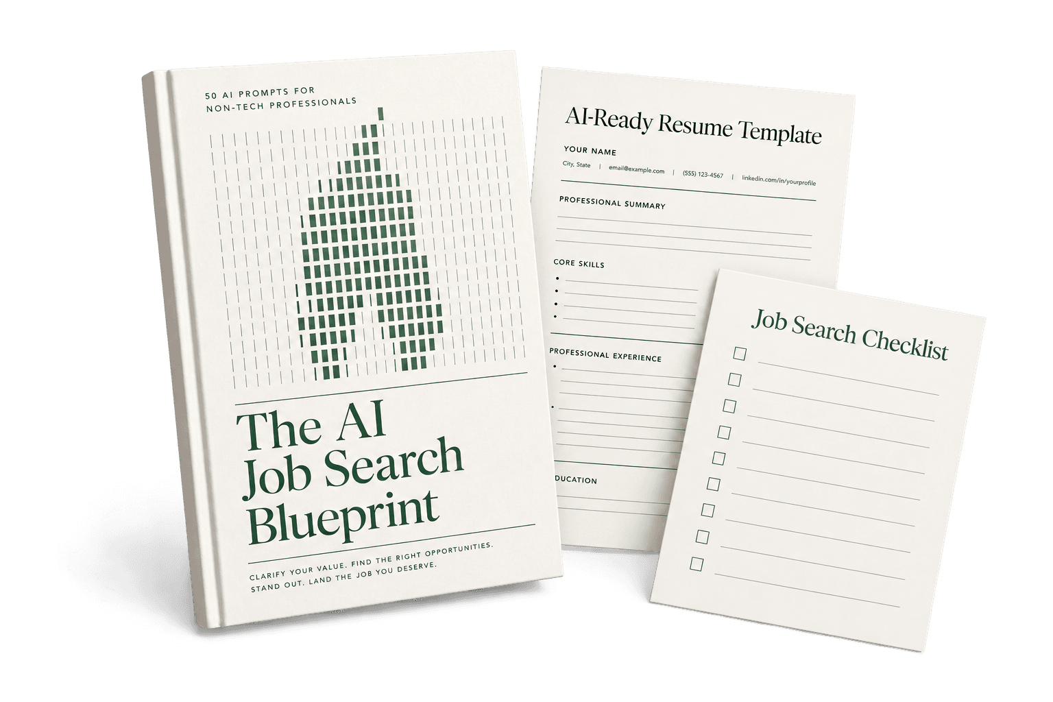 Career Pilot Blueprint, ATS-ready resume template, job-search checklist, and application tracker